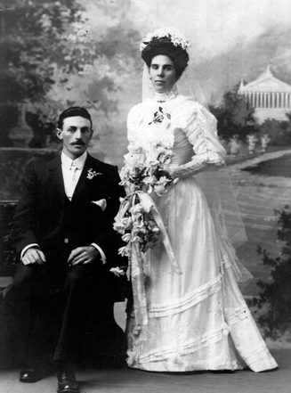 Albert &amp; Kate Jackson Wedding 1907