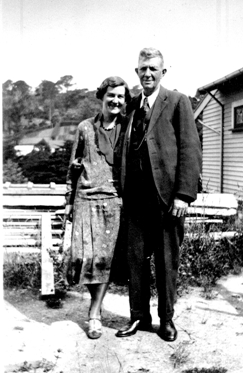 Arthur and Ellen Wellington New Zealand 1933.JPG