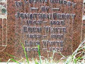 Eden White headstone VT cemetery.JPG